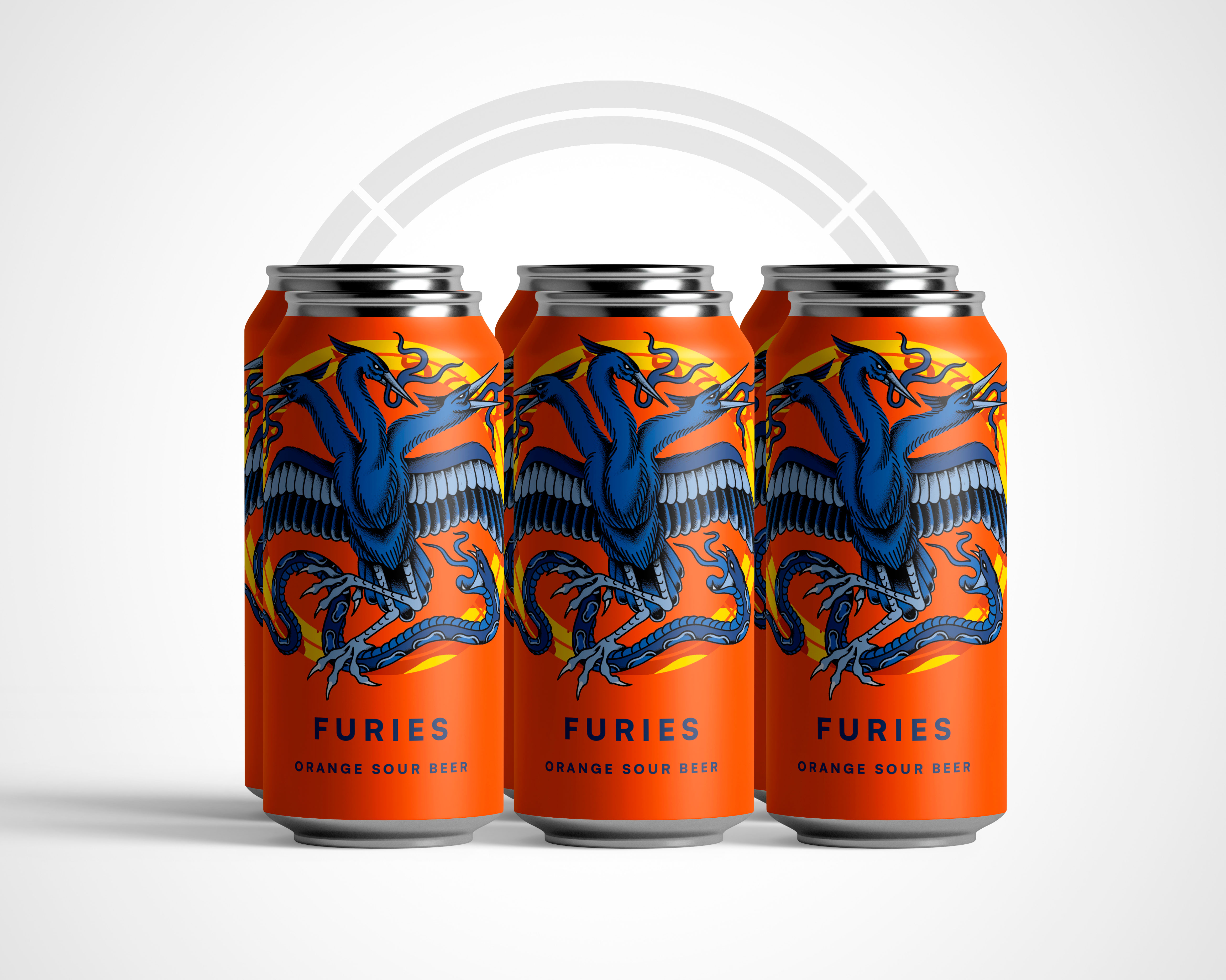 NEW! FURIES - Orange Sour 4.2% - 6 Pack