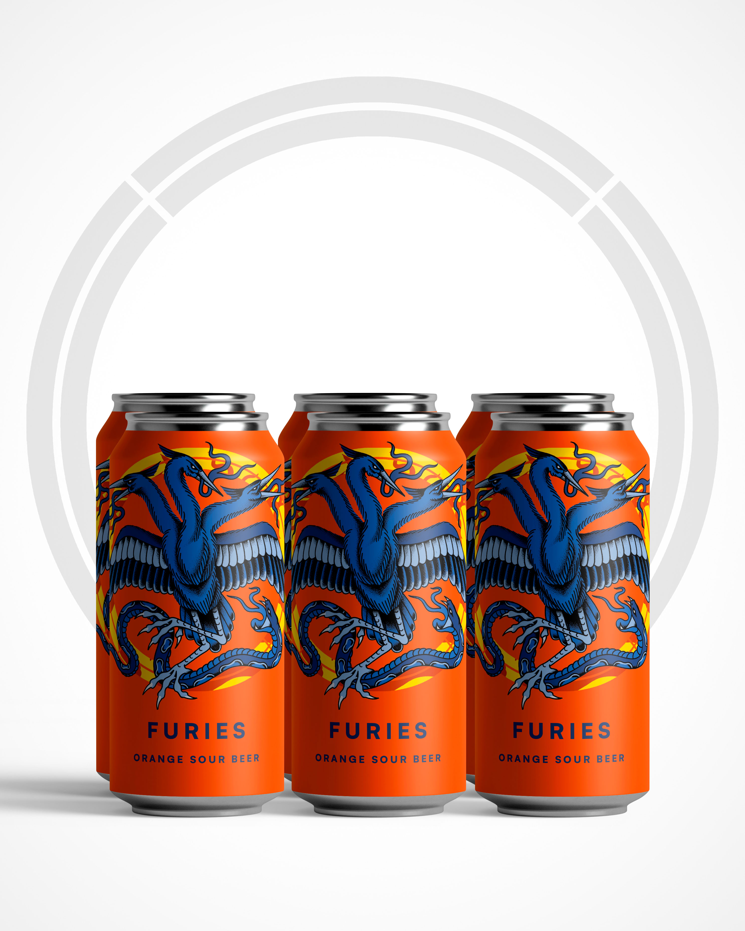 NEW! FURIES - Orange Sour 4.2% - 6 Pack