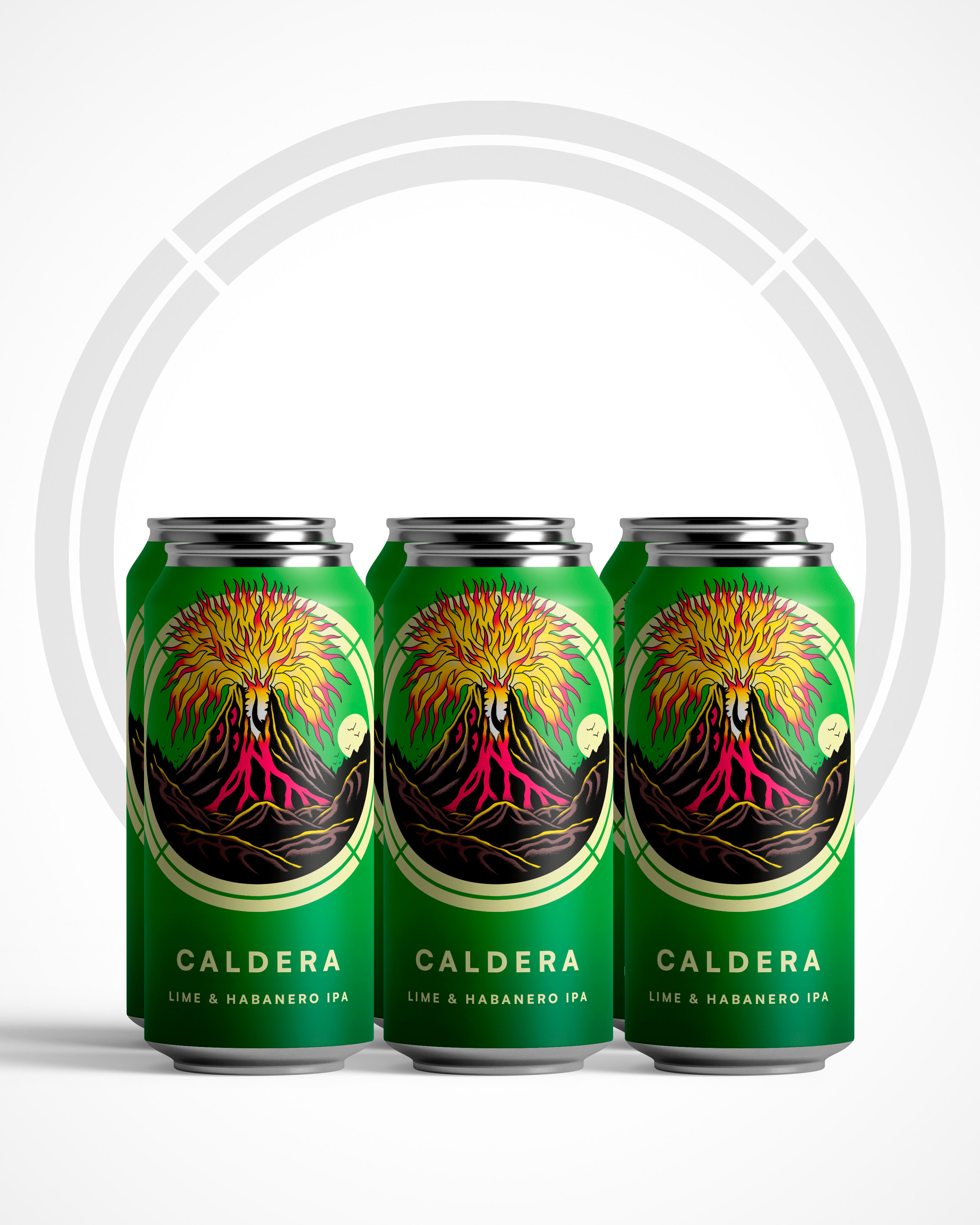 NEW! CALDERA - LIME & HABANERO IPA 5.0% - 6 Pack