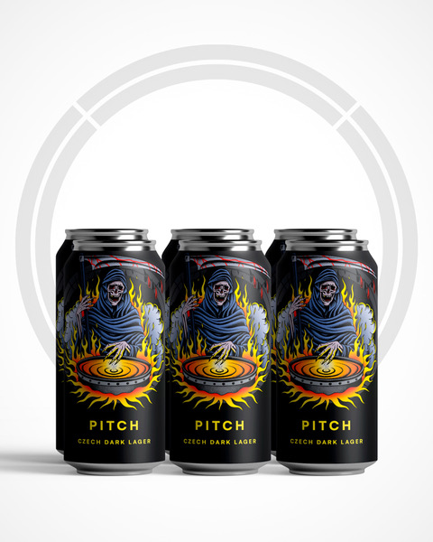 NEW ! PITCH - CZECH DARK LAGER  4.9% - 6 PACK