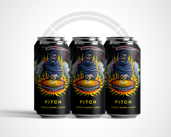 NEW ! PITCH - CZECH DARK LAGER 4.9% - 6 PACK