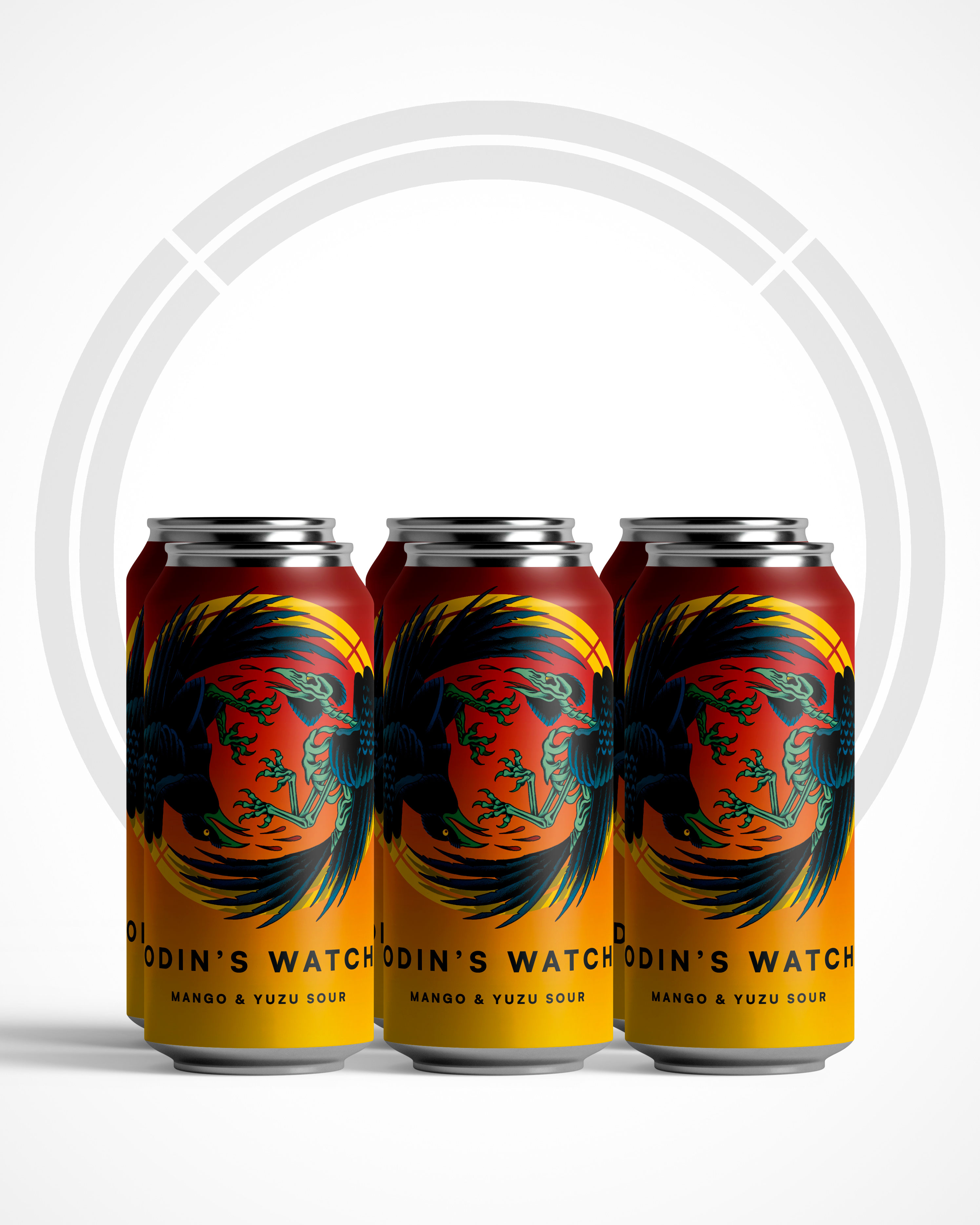 NEW ! ODIN'S WATCH - Mango & Yuzu Sour 6.1%  -  6 Pack