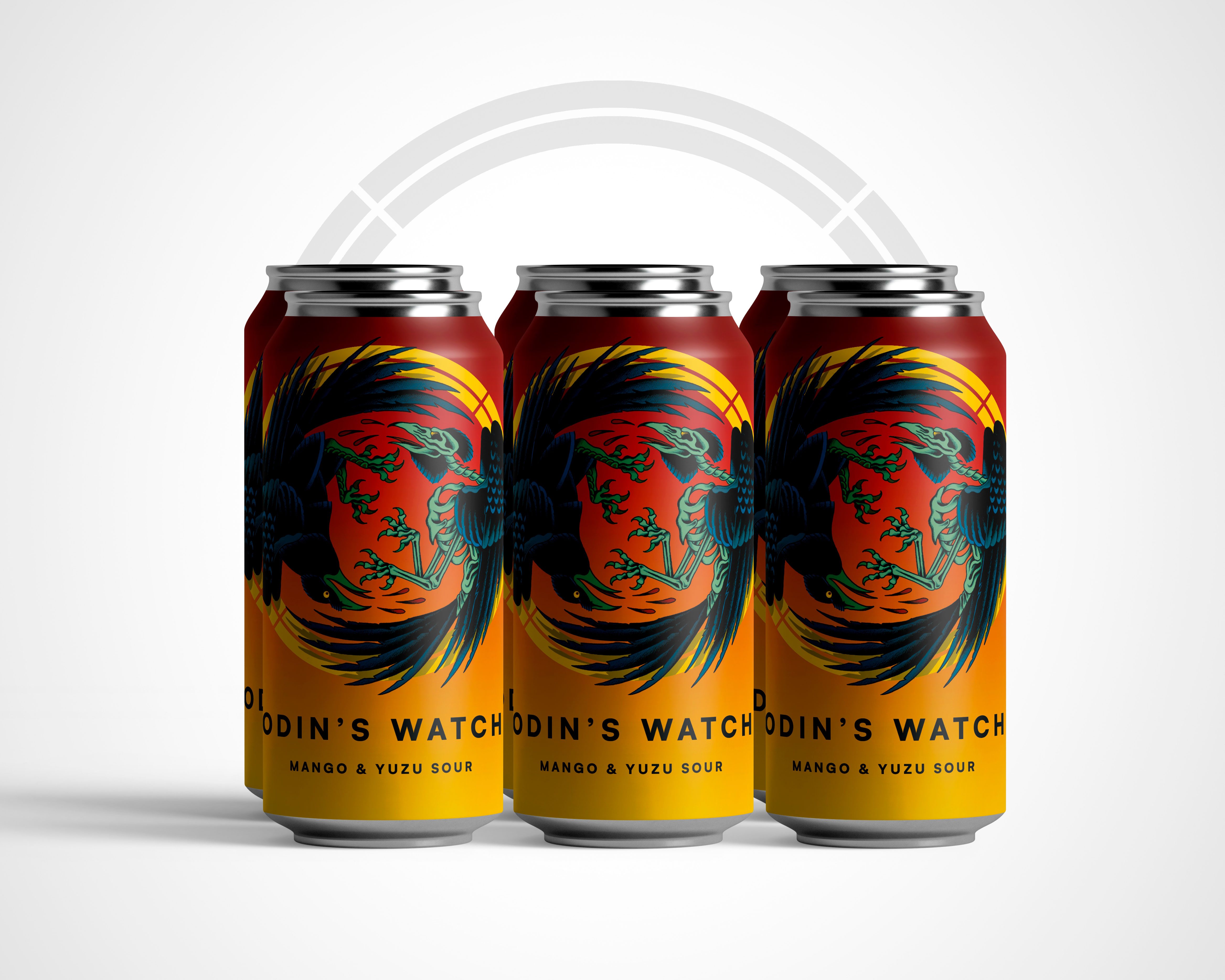 NEW ! ODIN'S WATCH - Mango & Yuzu Sour 6.1%  -  6 Pack