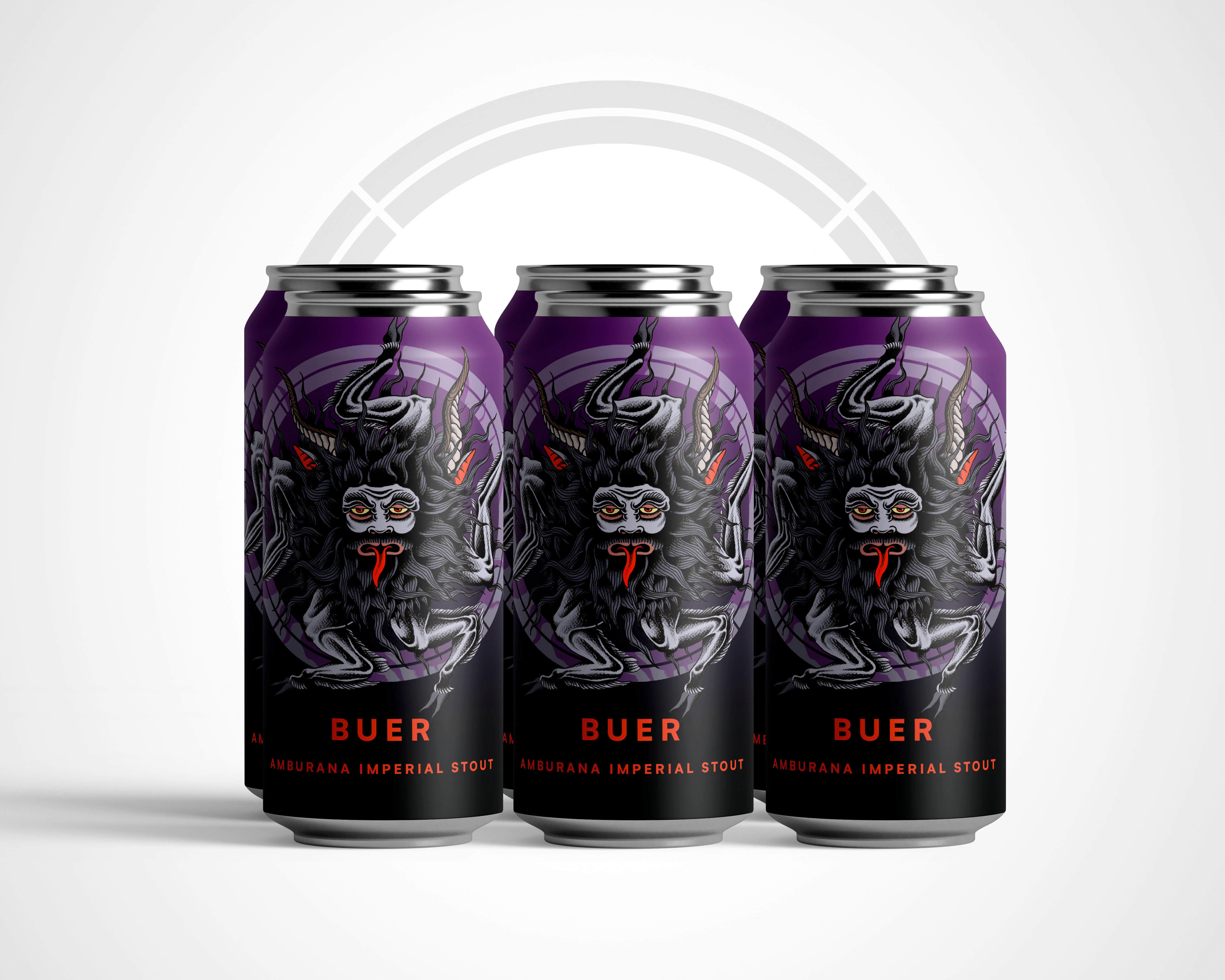 NEW ! BUER - BA Amburana Imperial Stout -  6 Pack