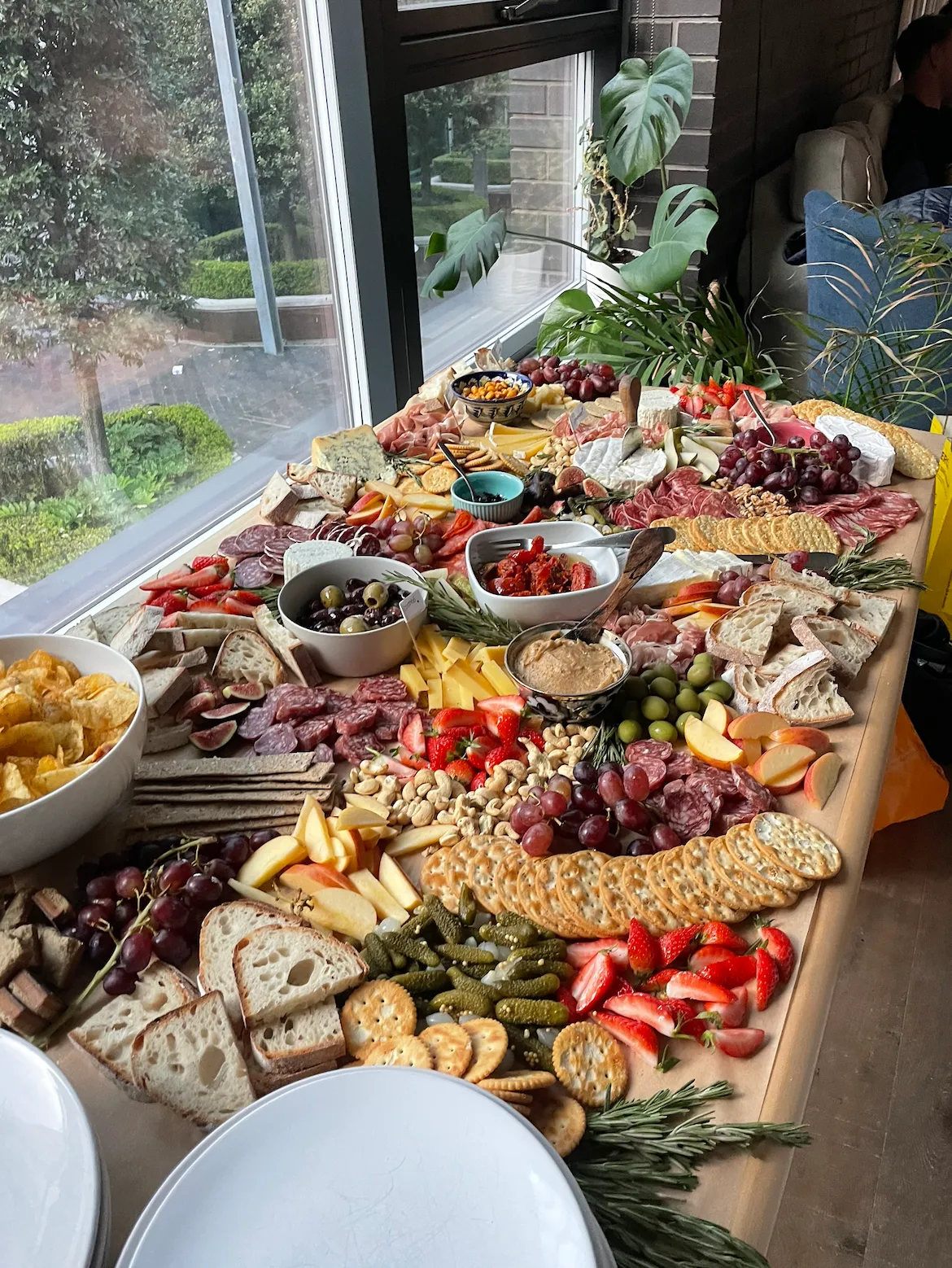 Bespoke catering spread
