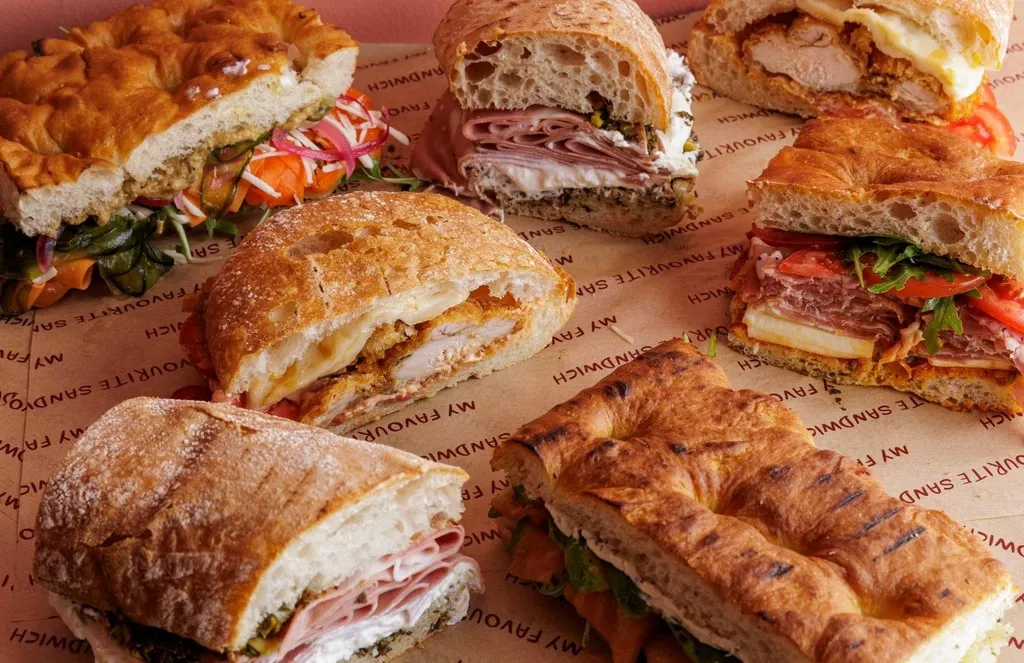 Working lunch catering for a meeting