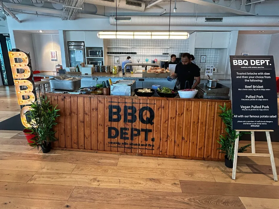 Drinks pop up in an office