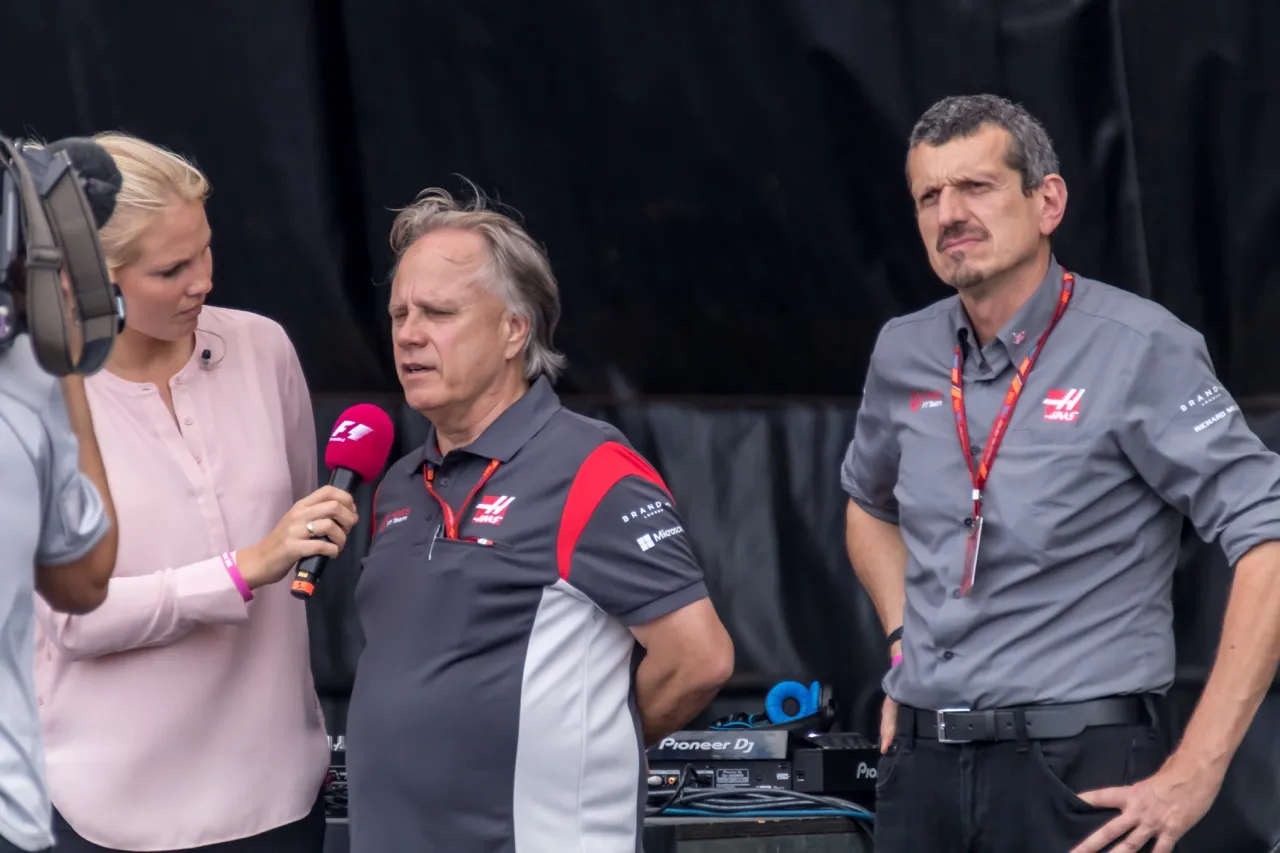 Gene Haas and Guenther Steiner