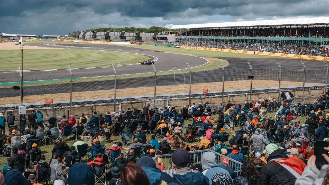 Silverstone Becketts/ Chapel GA Sections (As seen from Chapel Grandstand)