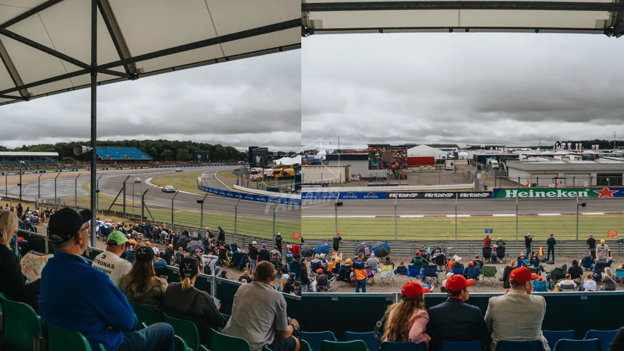 Silverstone Copse A Grandstand Row C Seat 111
