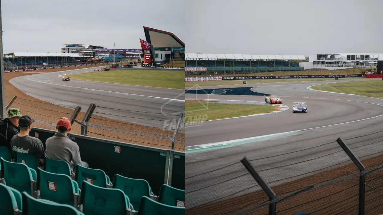 Silverstone Club Corner A Grandstand Row D