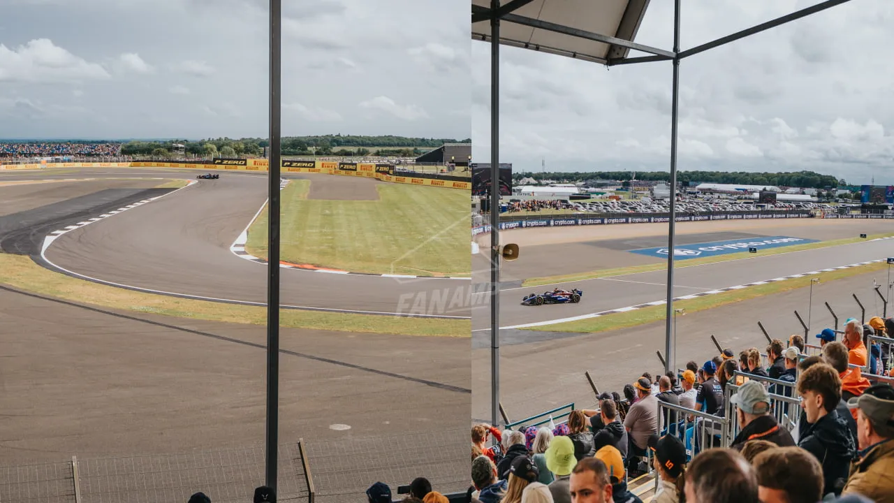 Silverstone Village B Grandstand Row L Seat 24