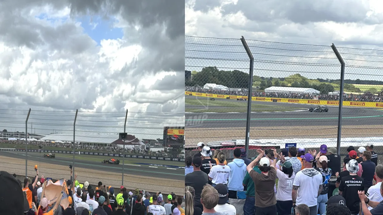 Silverstone Stowe B Grandstand Row A