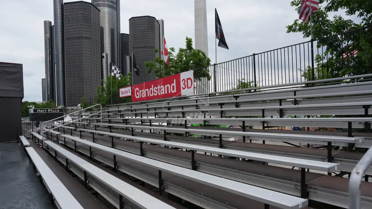 Grandstand 3D at the Detroit Grand Prix