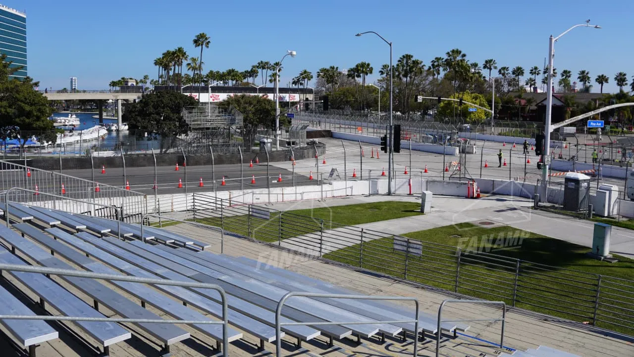 Long Beach Grandstand 7 - Section 1, Top Row view