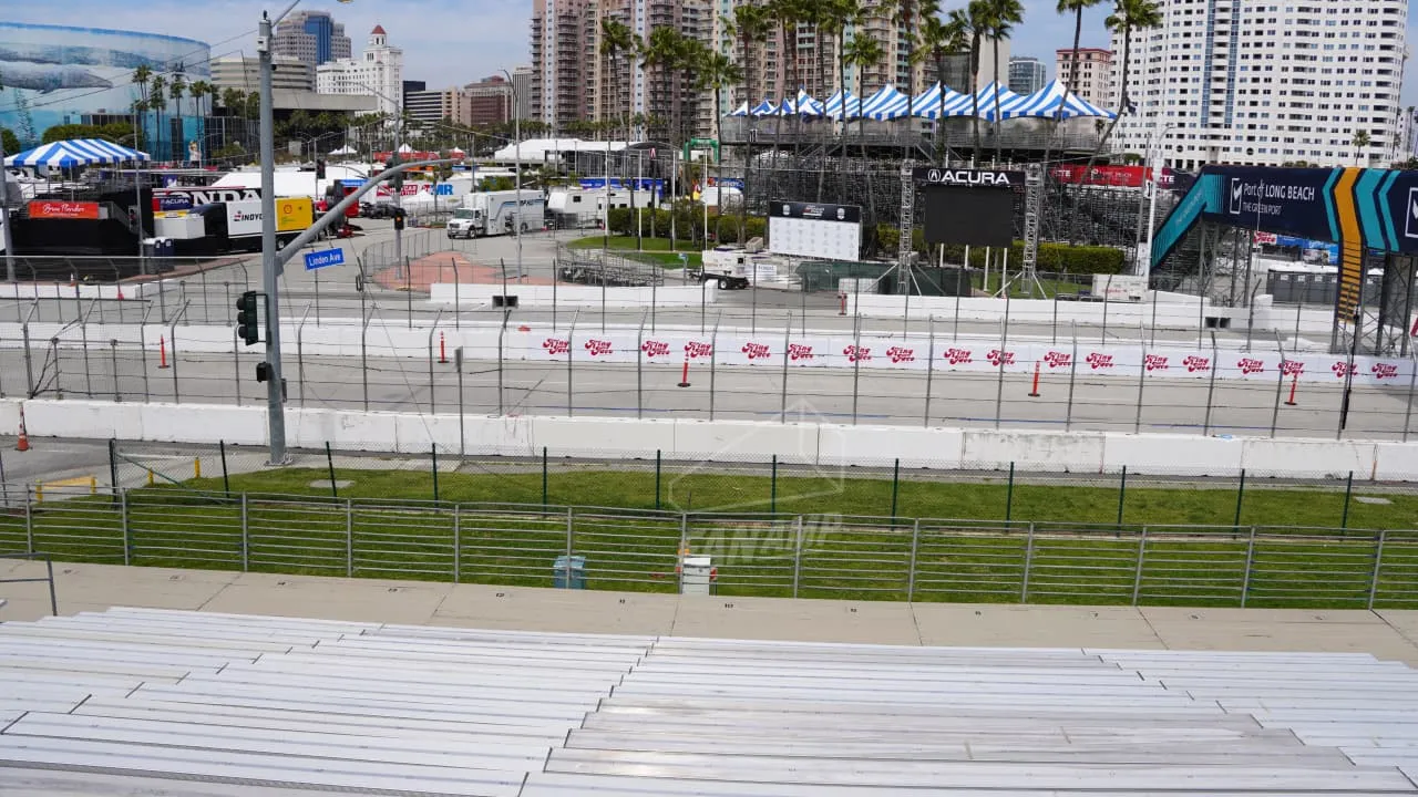 Grandstand 26 - Section 2, top row view