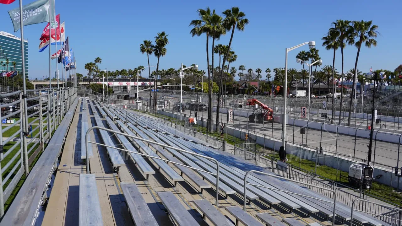 Long Beach Grandstand 6 - Section 1, Top Row view