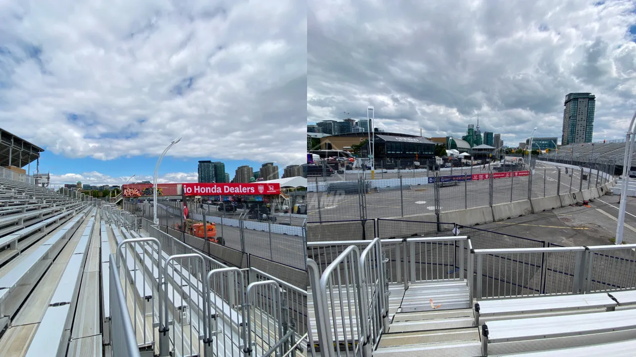 Toronto IndyCar Turn 11 (A-D) Grandstand Silver - Section D Row 10