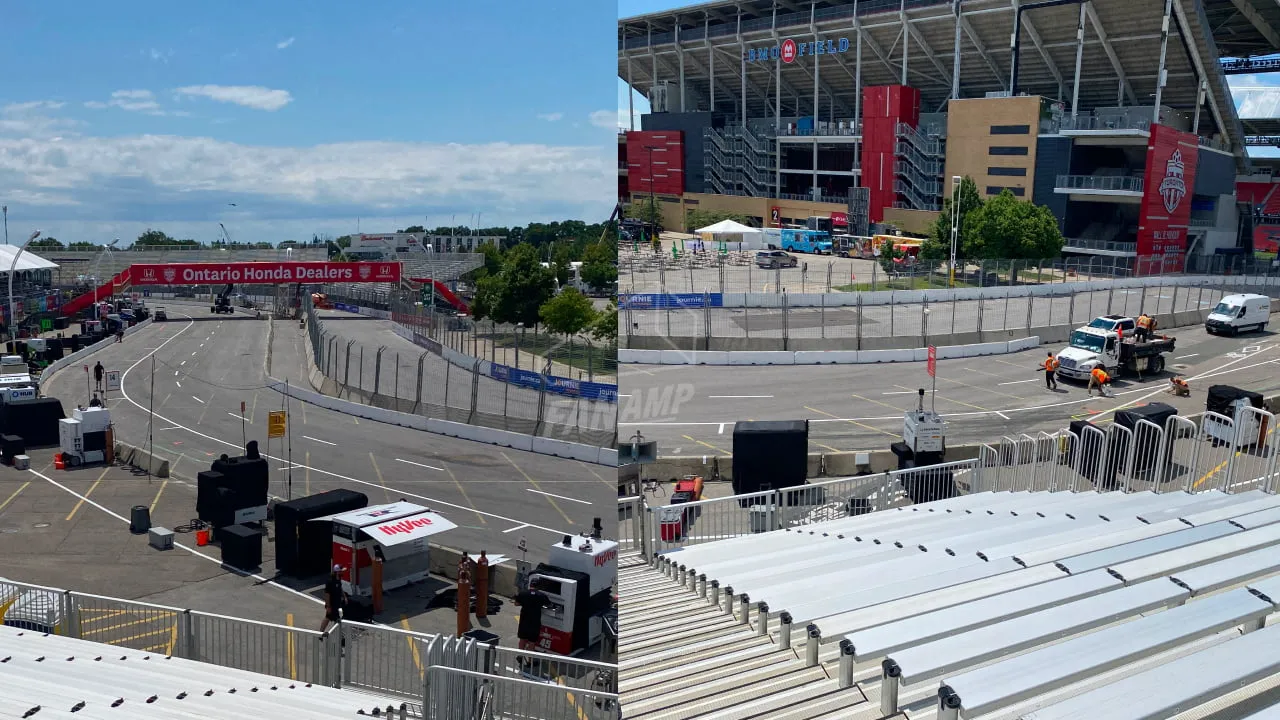 Toronto IndyCar Turn 10 Grandstand Gold - Section A Row 20