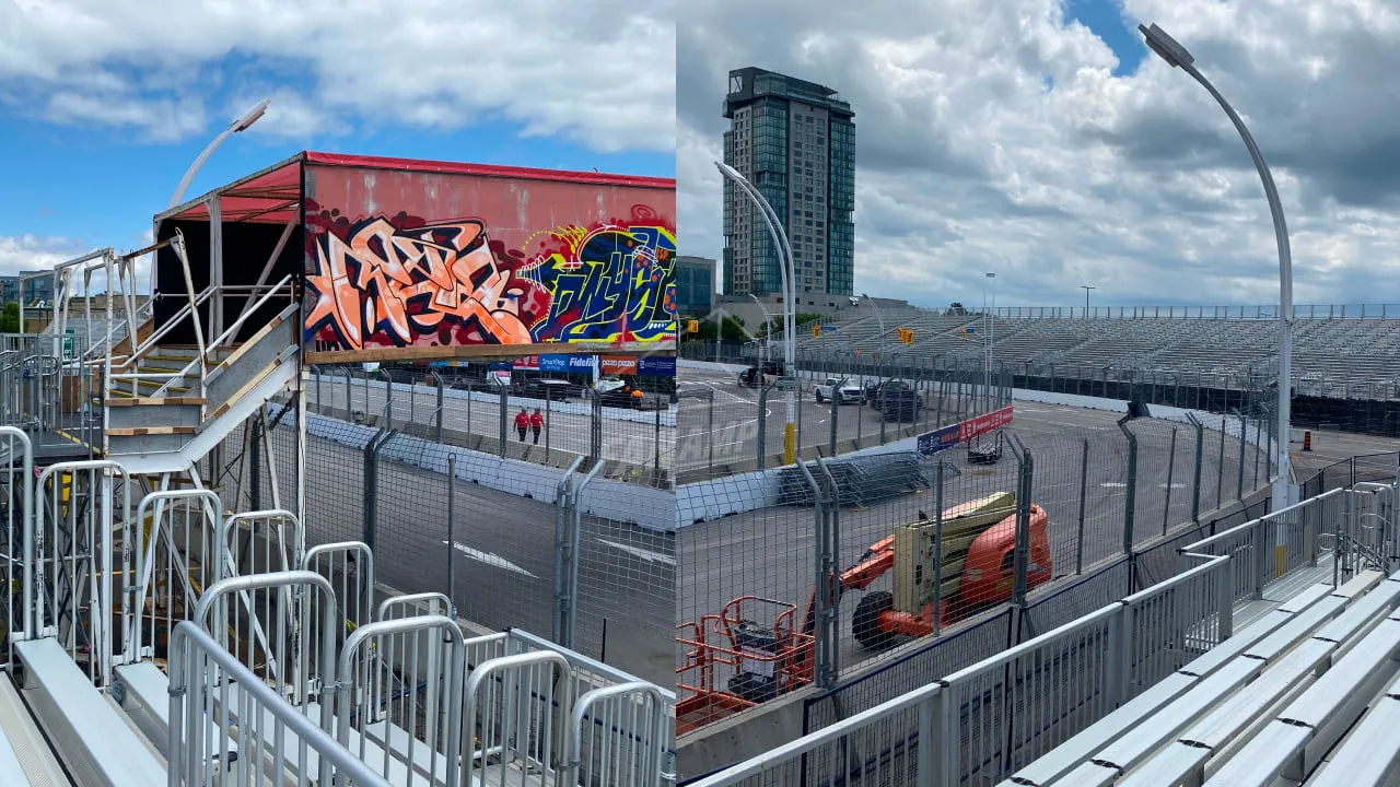 Toronto IndyCar Turn 11 (A-D) Grandstand Bronze - Section A Row 7