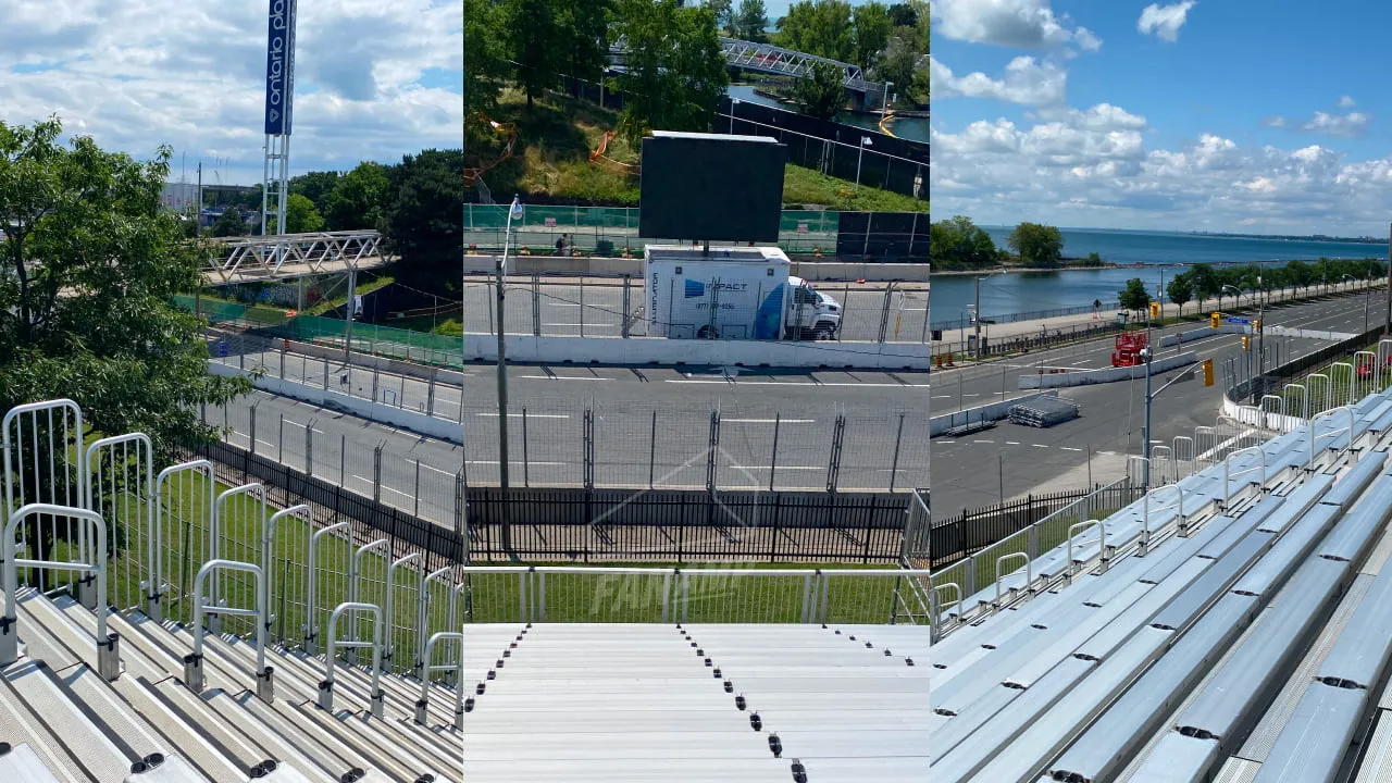 Toronto IndyCar Turn 3 Grandstand Gold - Section B Row 24