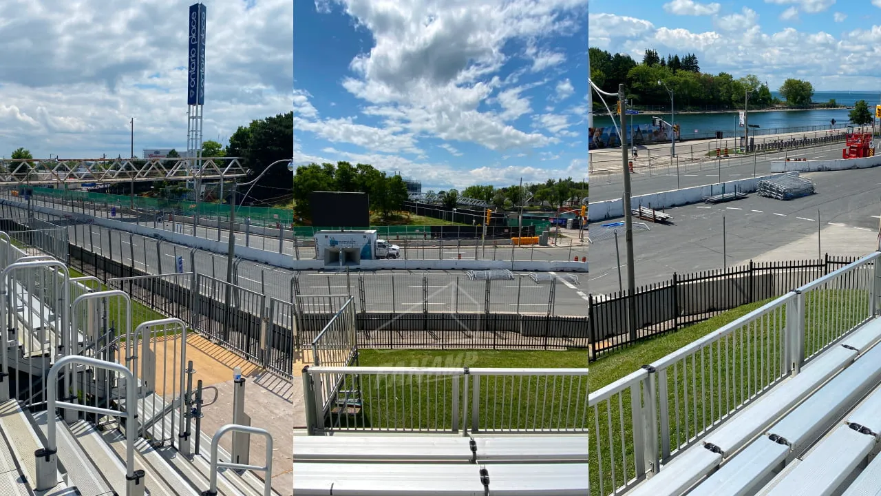 Toronto IndyCar Turn 3 Grandstand Silver - Section A Row 10