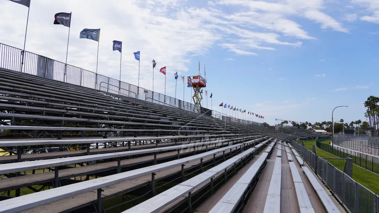 Grandstand 29 - Section 1, View from side
