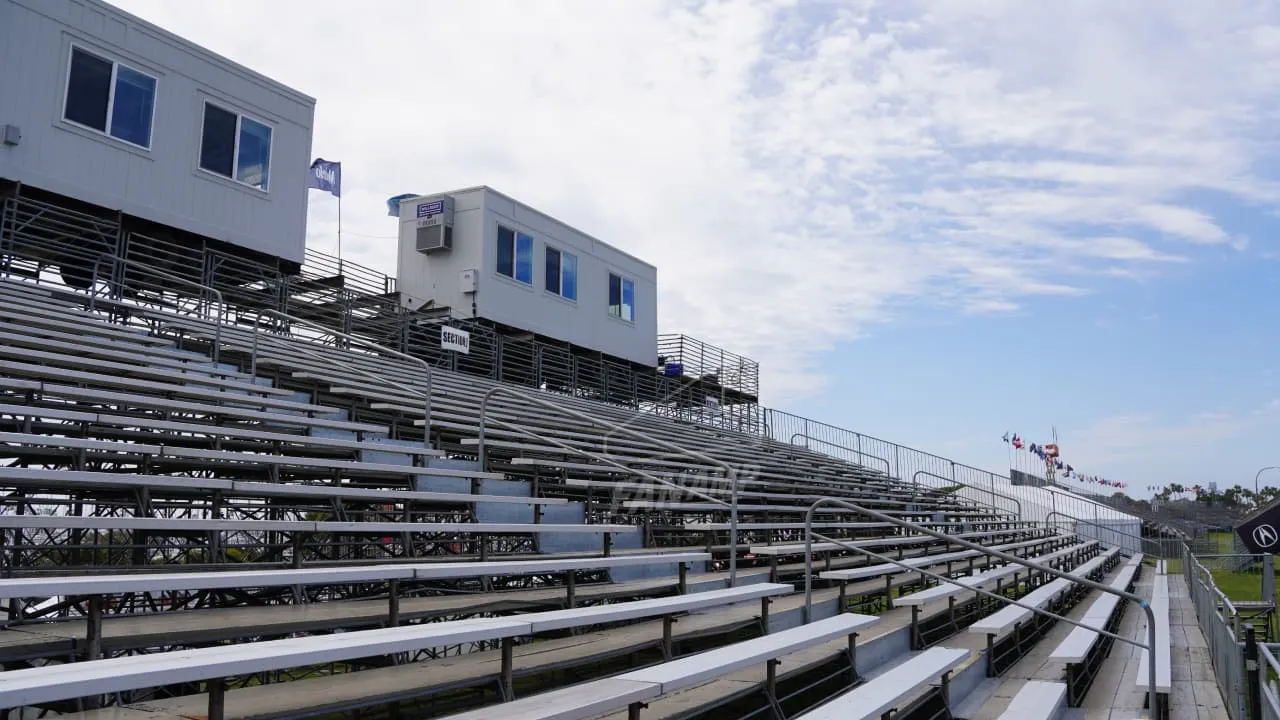 Grandstand 27 - Section 1, From the front