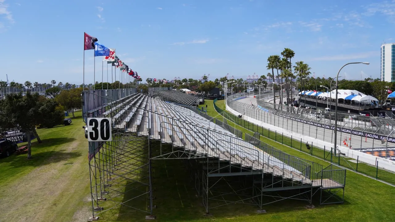 Grandstand 30 - View from Grandstand 29