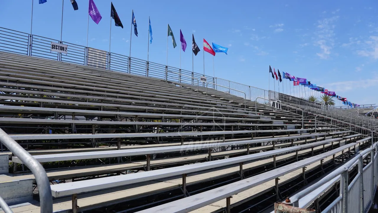 Grandstand 36 - Section 2, Front view