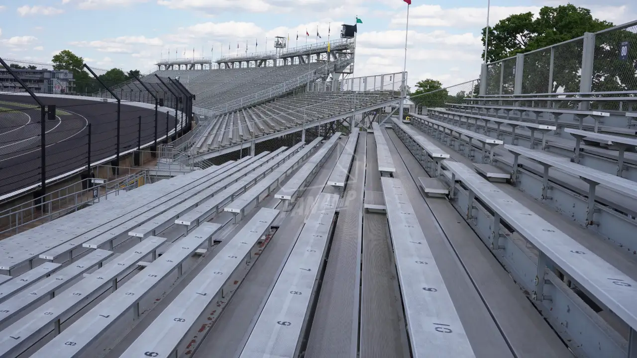 Grandstand E at IMS