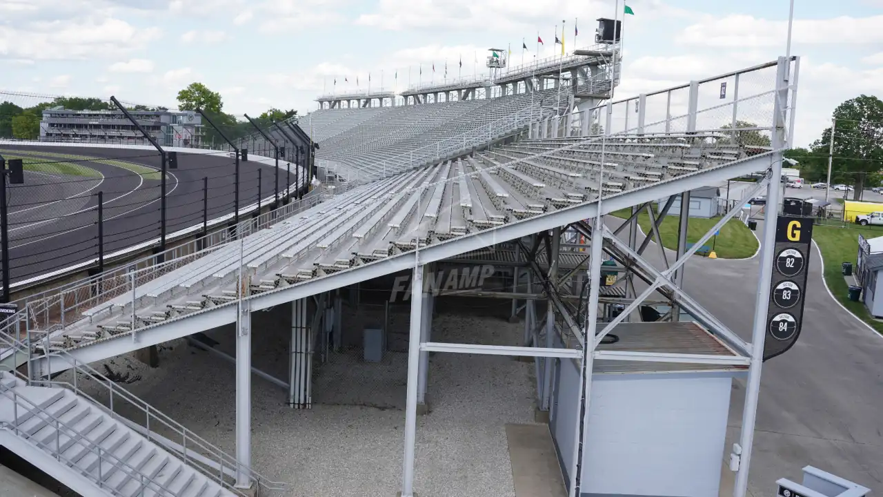 Grandstand G at IMS