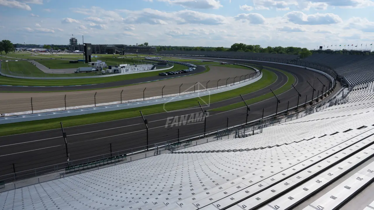 North Vista Grandstand at IMS
