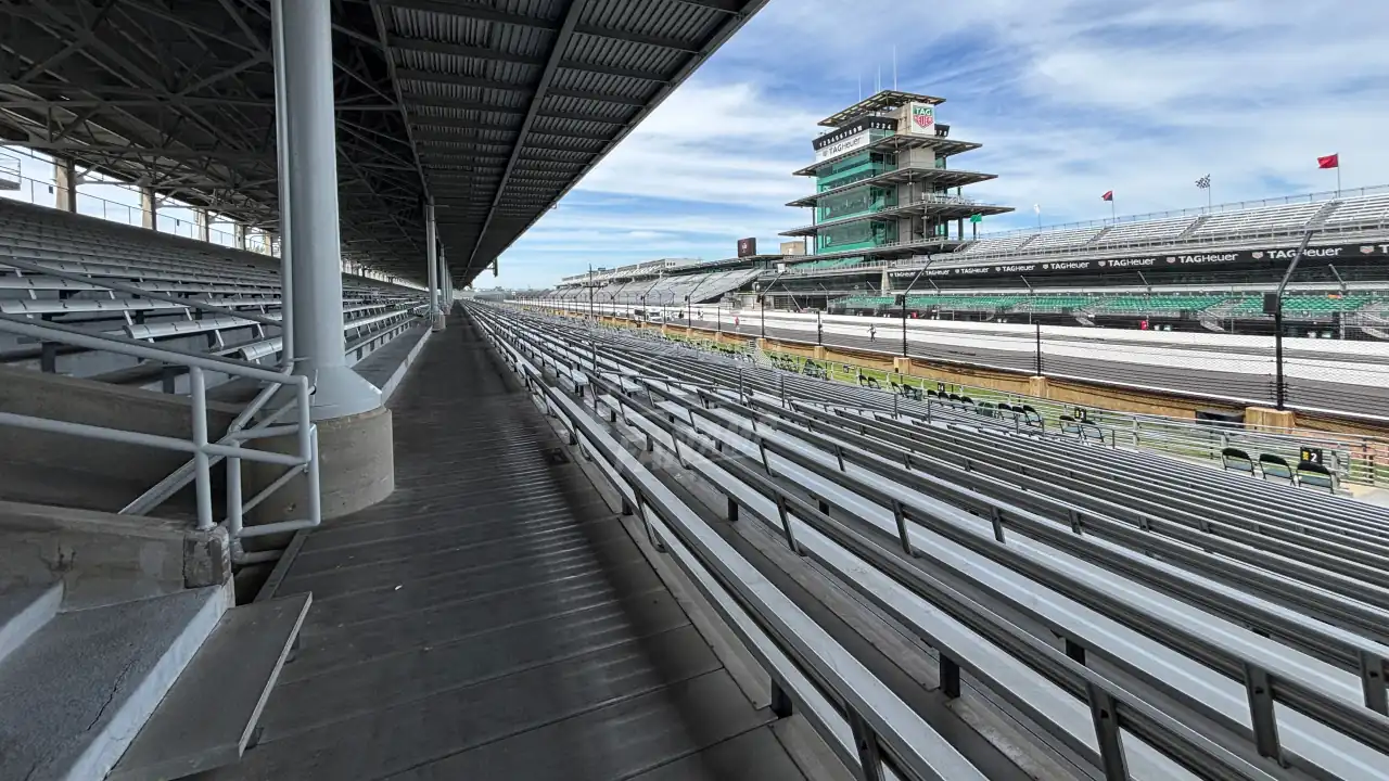 View of the Pagoda from Grandstand A