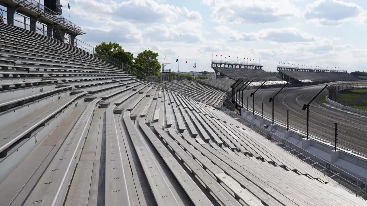 Southeast Vista Grandstand at IMS