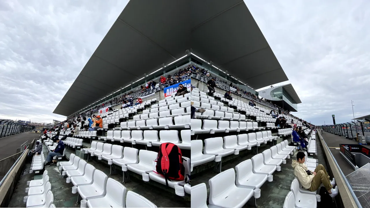 View of the V1 seating options