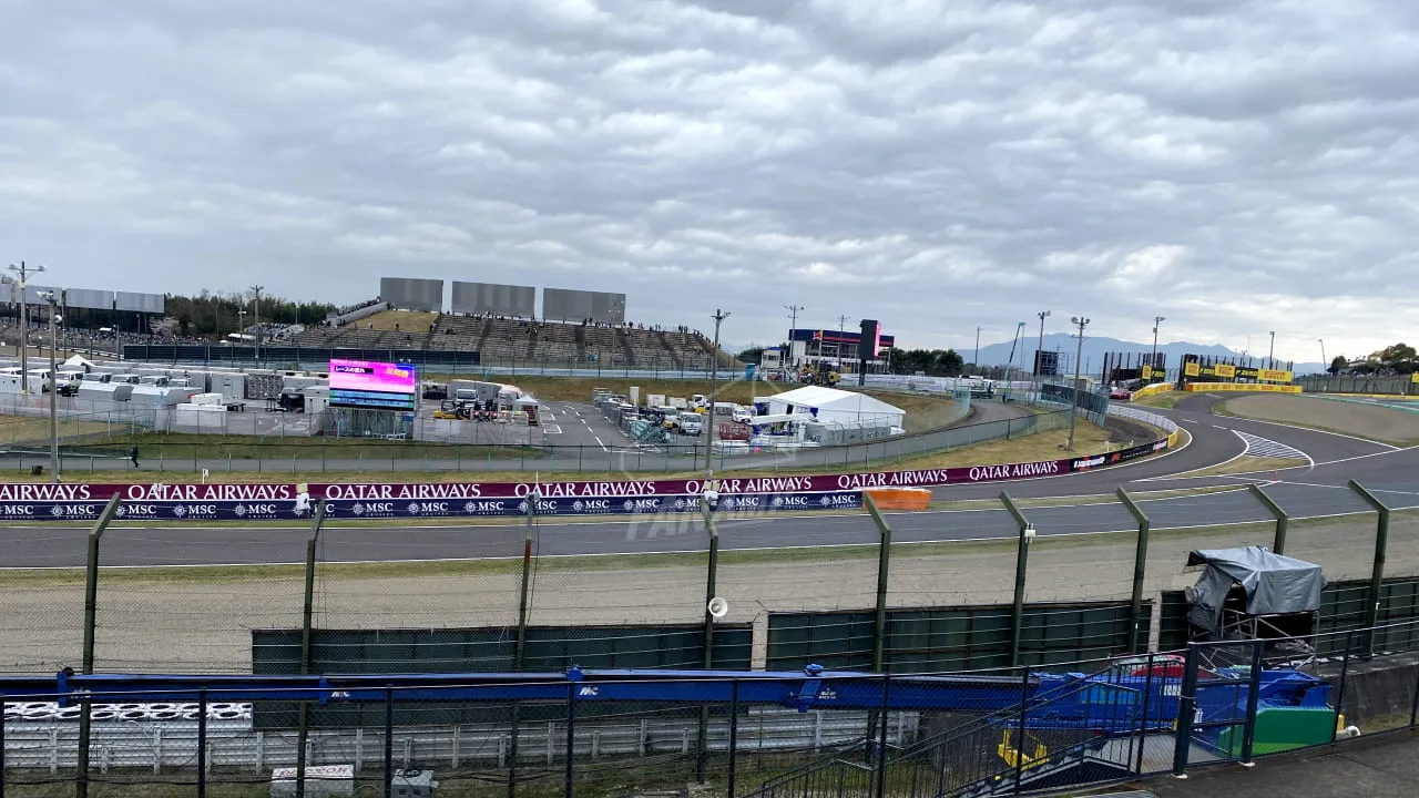 View from the R Grandstand