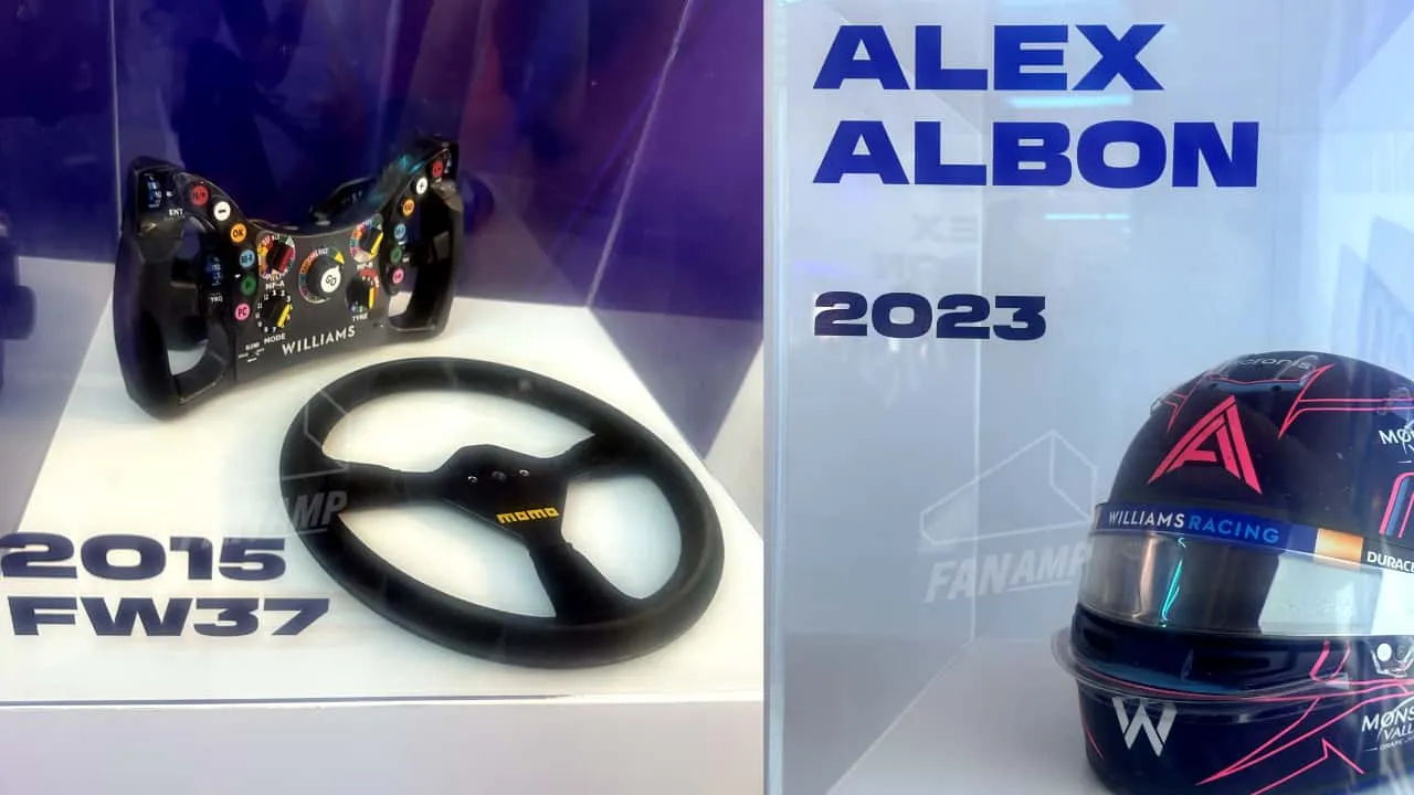 Miami GP Williams Pop-up