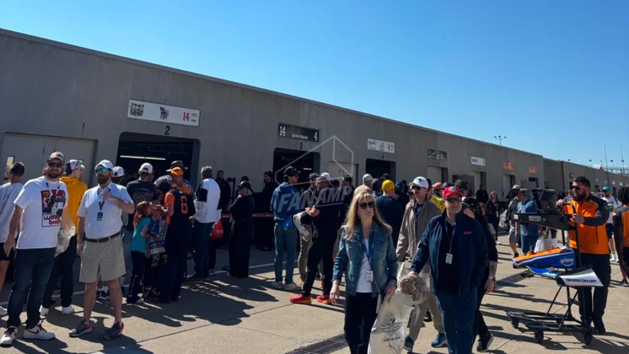 Garage Access at the Indy 500