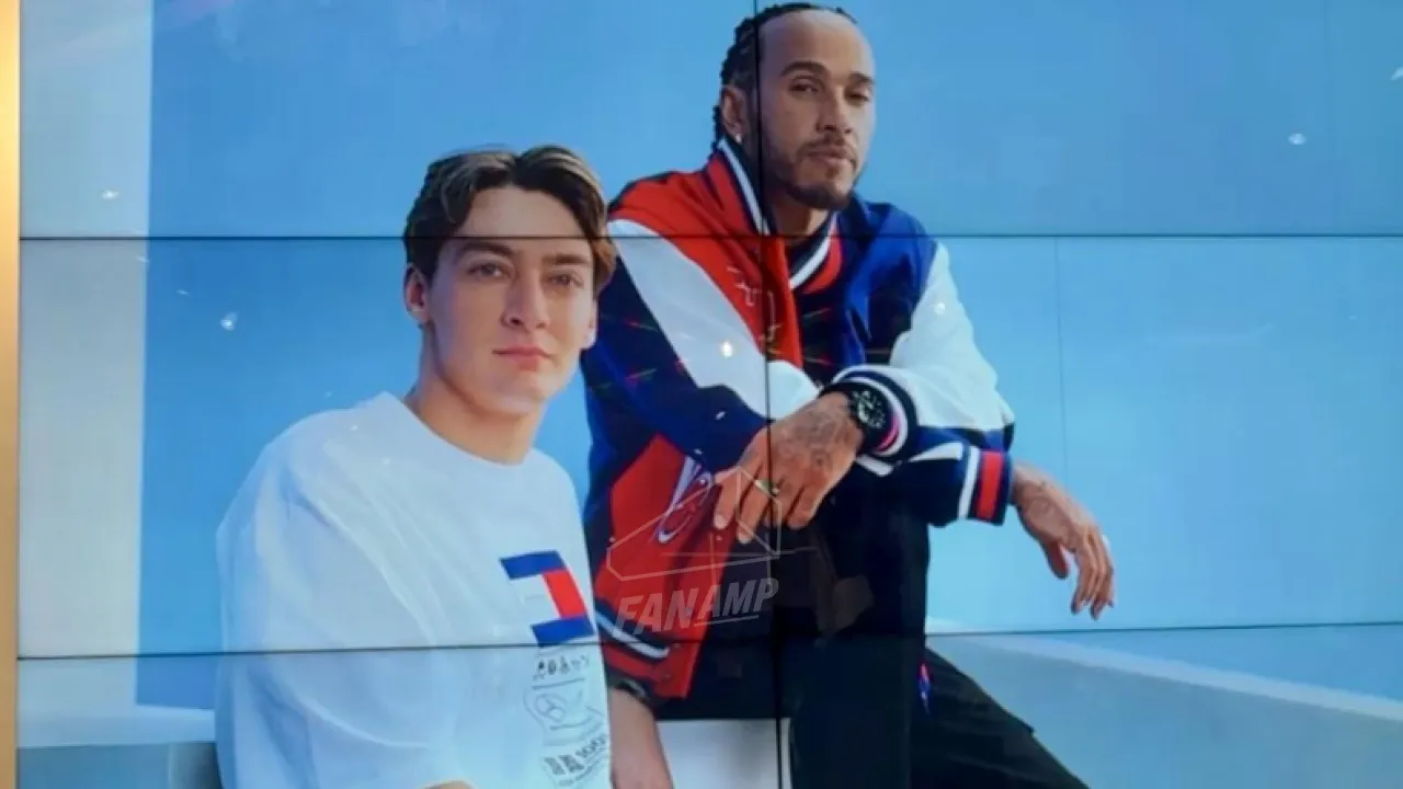 George and Lewis Tommy Hilfiger London