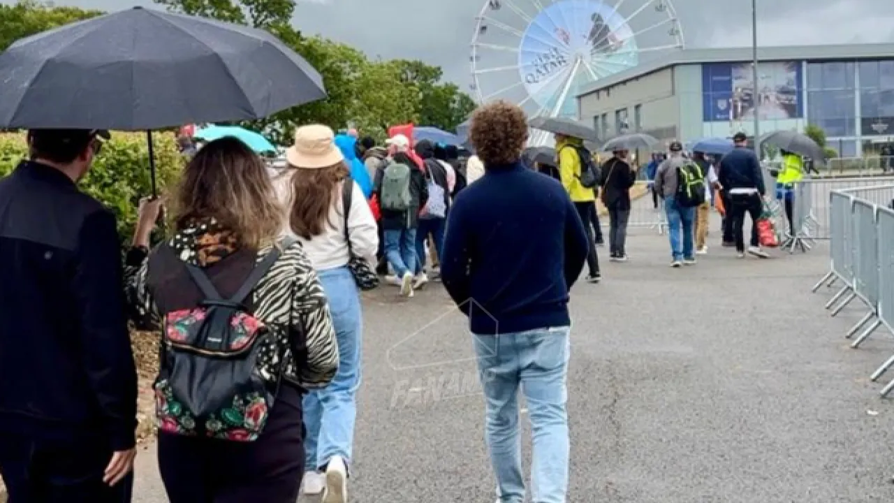 Entering Silverstone on Saturday