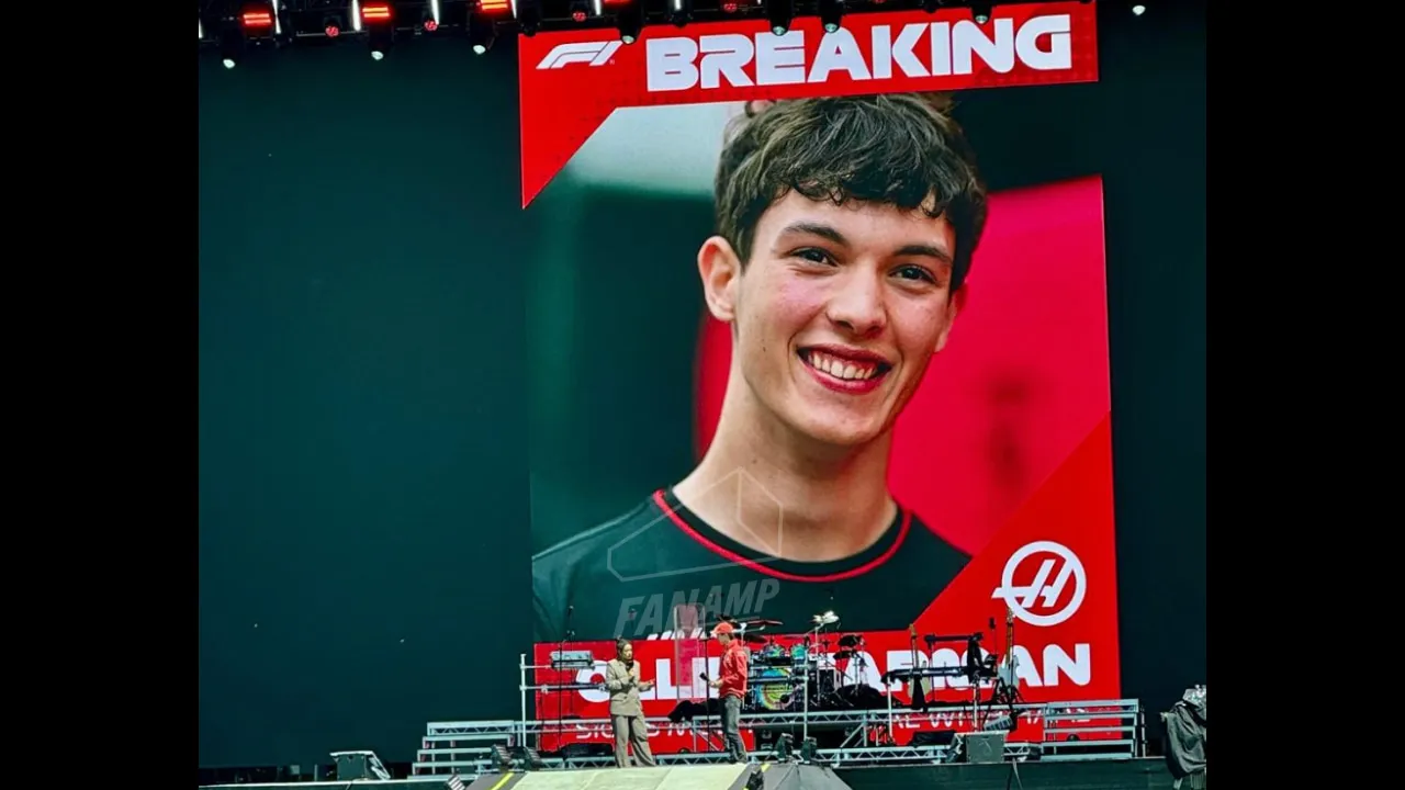 Ollie Bearman at Silverstone