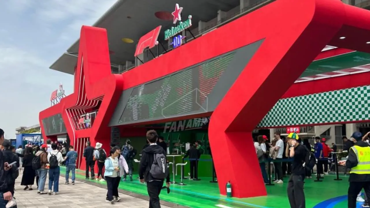 Chinese GP Heineken Pop-Up