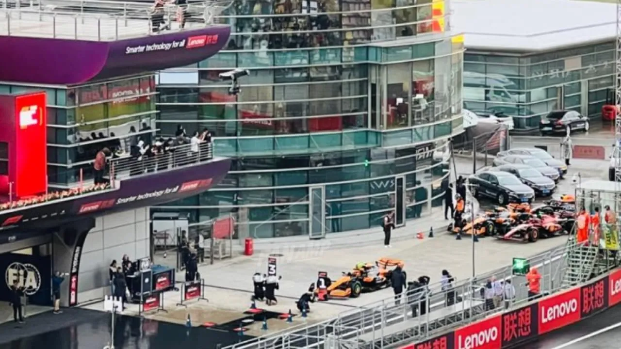 Chinese GP View from Main Grandstand