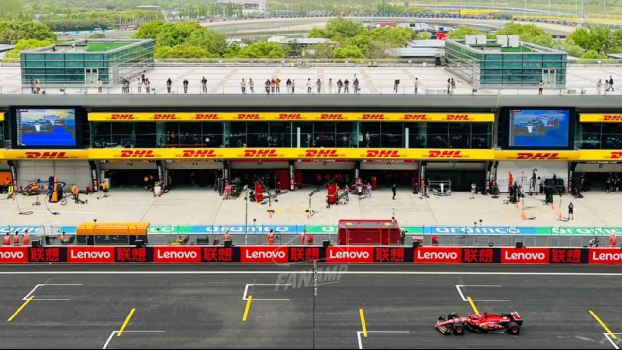 Chinese GP Main Grandstand Sprint Race