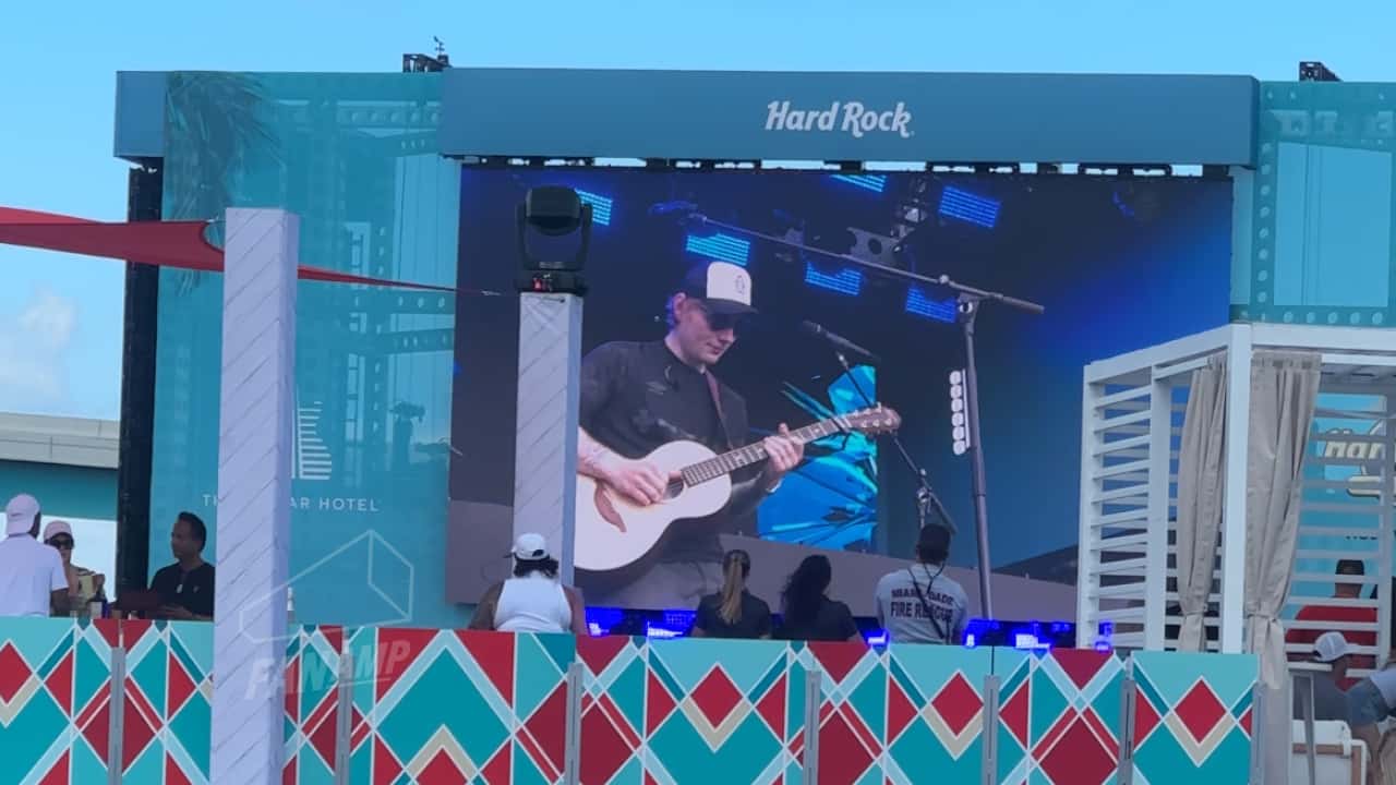 Beach Club Ed Sheeran