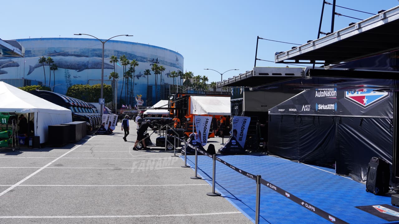 Setting up the Paddock