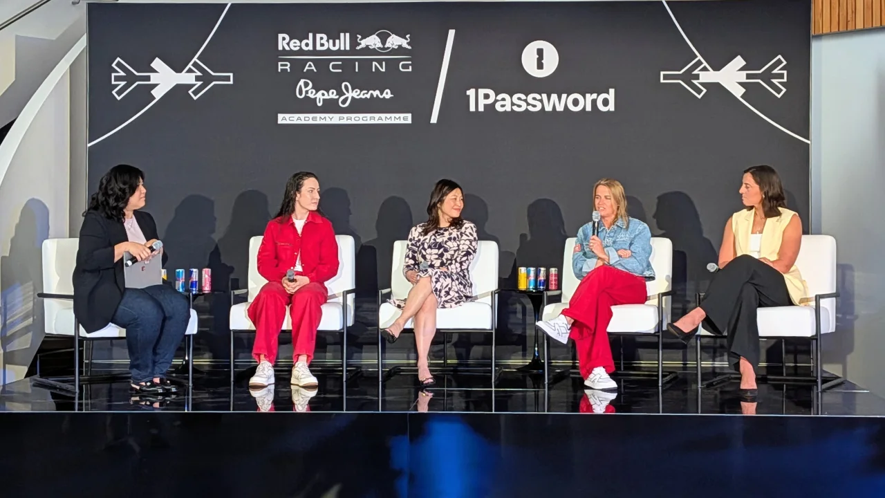 Panelists for the Red Bull Racing Pepe Jeans Academy Programme Livery Reveal