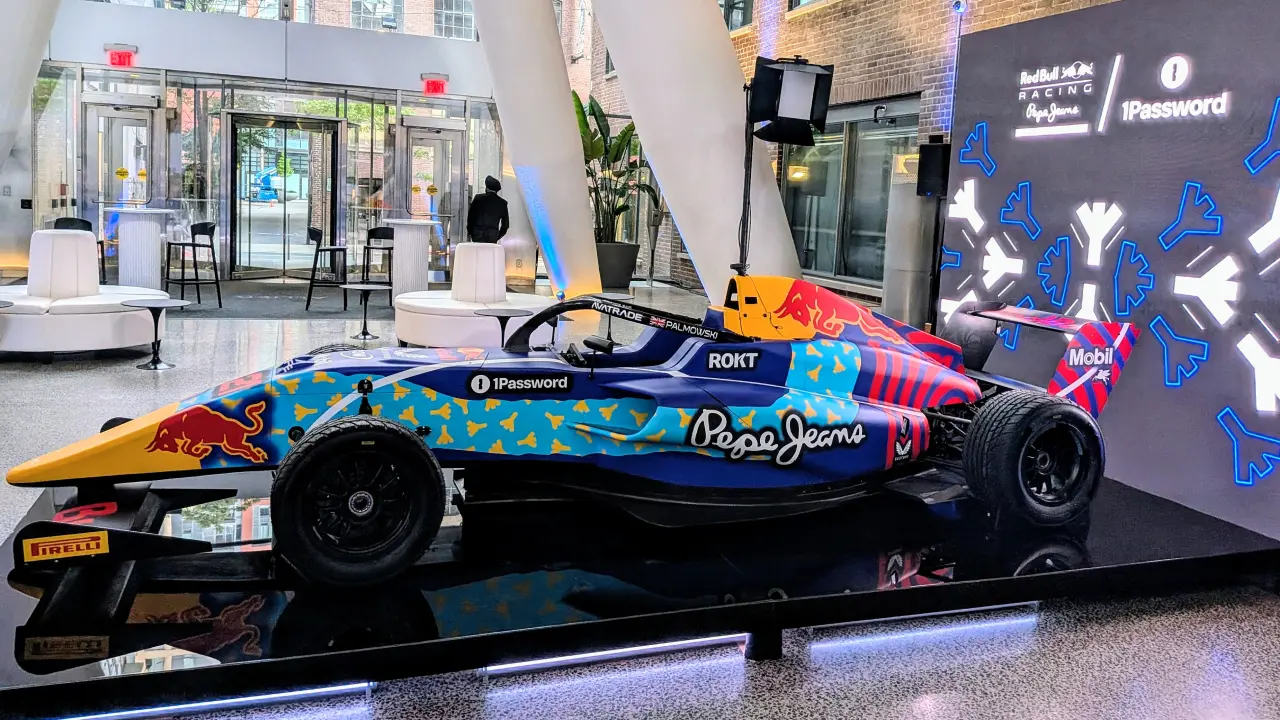 The Red Bull Racing Pepe Jeans Academy Programme livery