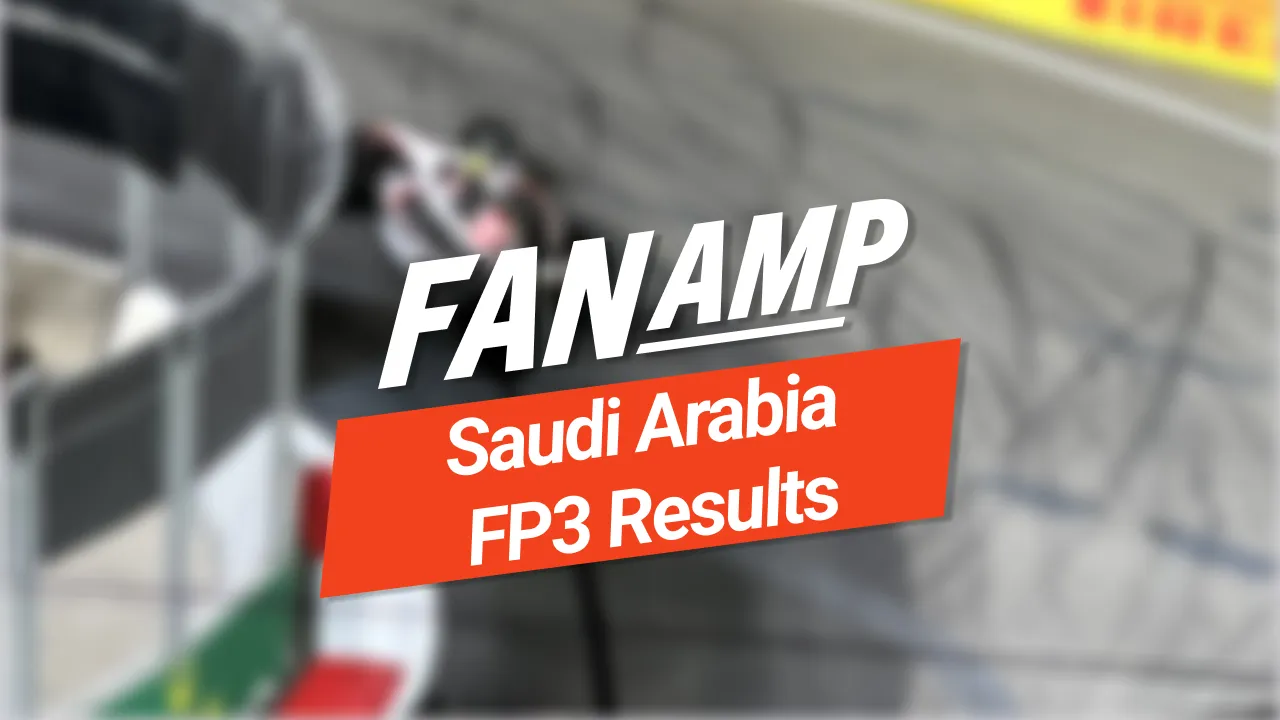 Saudi Arabian Grand Prix FP3 Results